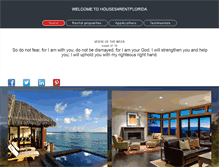 Tablet Screenshot of houses4rentflorida.com